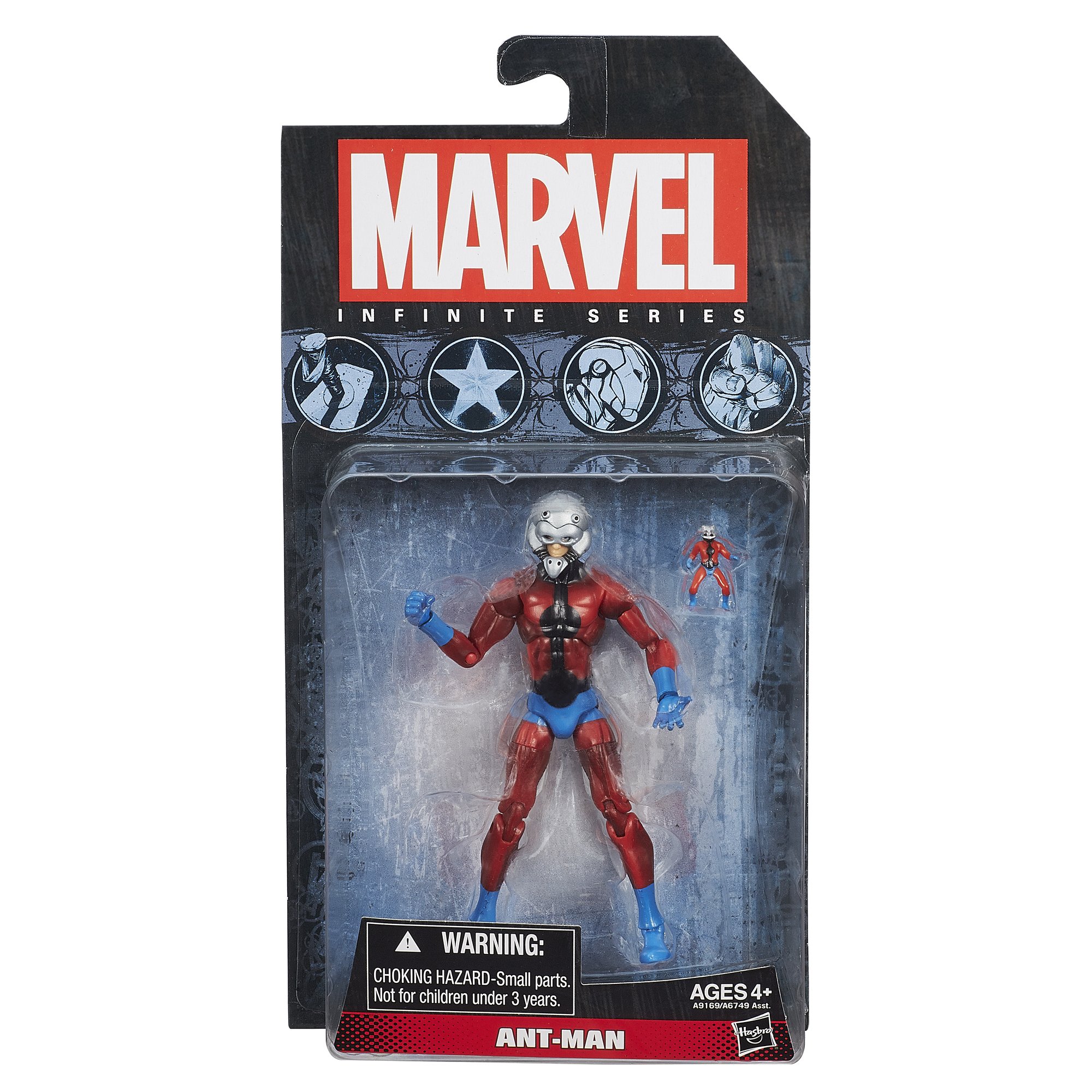 Amazon.com: Marvel Avengers Infinite Series Ant-Man Figure, 3.75